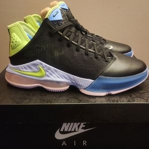 Nike LeBron 19 Low Men's Basketball Shoes Black-Ghost Green-Purple DO9829-001